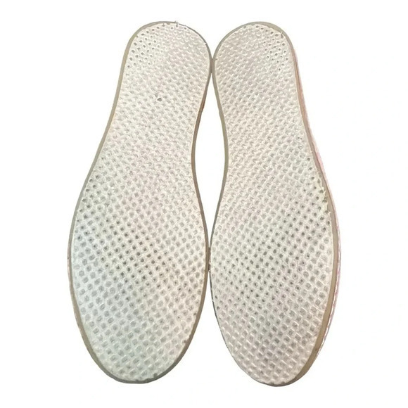 TOMS‎ RED PLAID FELT ON LEATHER ALPARGATA FLAT SLIP-ON SHOES WOMEN'S SIZE 6 - Picture 8 of 11